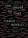 Cover image for The Order of Time
